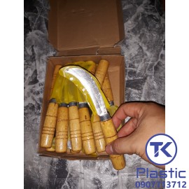 Dao lưỡi liềm cán gỗ chất lượng cao - giá rẻ