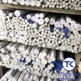 Cây nhựa tròn Teflon (PTFE) chất lượng cao - giá rẻ
