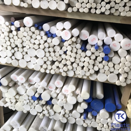 Cây nhựa tròn Teflon (PTFE) chất lượng cao - giá rẻ