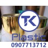 Màng PVC Cứng (Màu Nhũ Vàng)