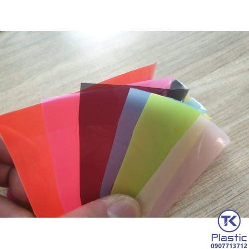 Màng nhựa PVC nhiều màu chất lượng cao - giá rẻ