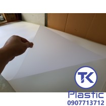 Tấm nhựa PP 2 mặt nhám mờ, xuyên đèn chất lượng cao - giá rẻ
